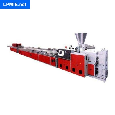 WPC wood plastic profile production machine/Decking panel extrusion machine